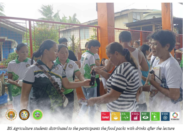 College of Agriculture and Forestry--Future Agriculturists  Launched  Suburban Community Gardening: Teamnabangay Gulayan sa Barangay Project at Barangay Barra, Tudela, MisOcc